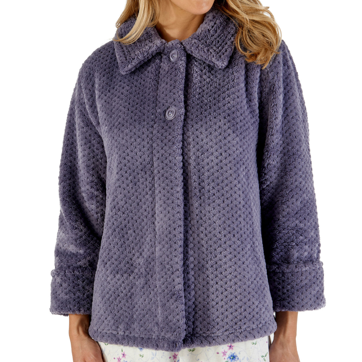 Soft fluffy store bed jacket