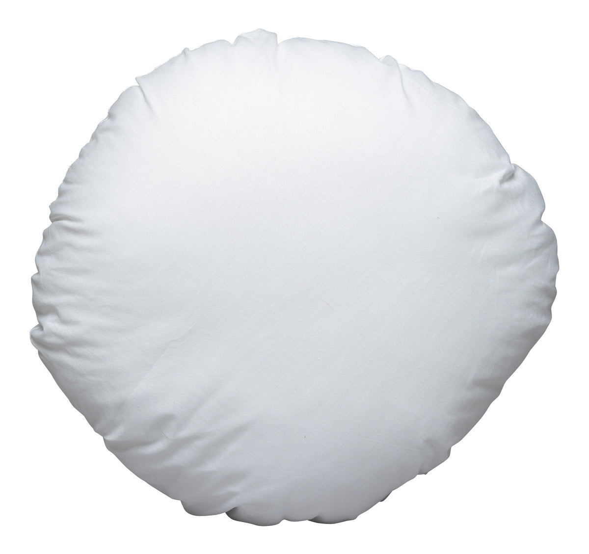 Round 2025 white pillow