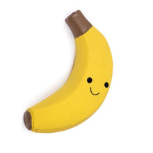 Load image into Gallery viewer, Petface Squeaky Latex Banana Dog Toy