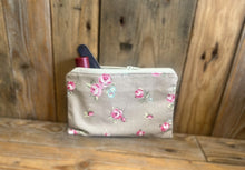 Load image into Gallery viewer, Rose Make Up or Feminine Toiletries Discreet Storage Bag (19cm x 12cm)