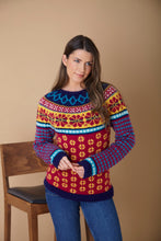 Load image into Gallery viewer, King Cole Double Knit Knitting Pattern Ladies Fair Isle Sweaters (6151)