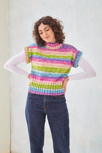 King Cole Knitting Pattern for Women’s Chunky Sweater & Slipover 6203