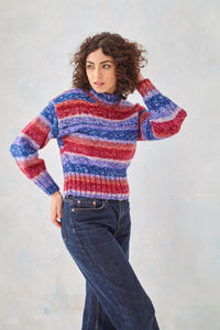 King Cole Knitting Pattern for Women’s Chunky Sweater & Slipover 6203