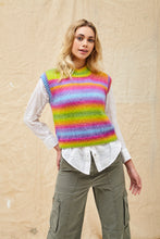 Load image into Gallery viewer, King Cole Chunky Knit Knitting Pattern Ladies Slip Over or Waistcoat (6208)