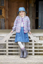 Load image into Gallery viewer, King Cole Kids Knitting Pattern Girls Aran Jacket Cardigan (6223)