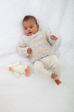 Load image into Gallery viewer, King Cole Knitting Pattern – Baby Sweater, Slipover &amp; Cardigan (6237)