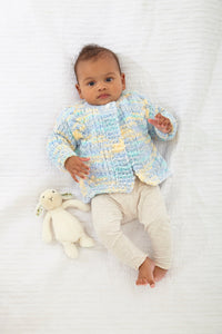 King Cole Knitting Pattern Babies Jacket, Cardigan & Waistcoat (6238)