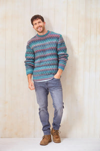 King Cole Knitting Pattern Chunky Mens Sweaters (6242)