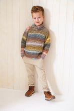 Load image into Gallery viewer, King Cole Knitting Pattern Boys Chunky Sweaters (6243)