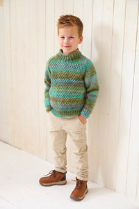 King Cole Knitting Pattern Boys Chunky Sweaters (6243)