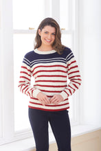 Load image into Gallery viewer, King Cole Knitting Pattern Women’s Raglan &amp; Coloured Sweater (6264)