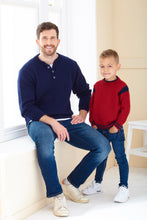 Load image into Gallery viewer, King Cole Adult &amp; Kids Knitting Pattern Matching Sweaters &amp; Cardigans (6265)