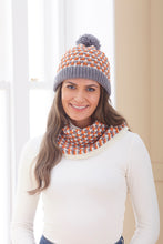 Load image into Gallery viewer, King Cole Easy Knit Knitting Pattern Womans Scarf, Cowl &amp; Hat (6267)