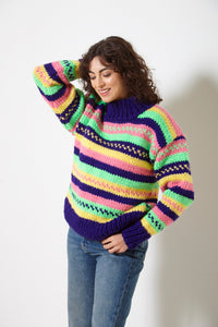 King Cole Knitting Pattern Super Chunky Sweater & Cardigan (6272)