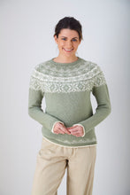 Load image into Gallery viewer, King Cole Double Knit Knitting Pattern Ladies Fair Isle Sweaters (6282)