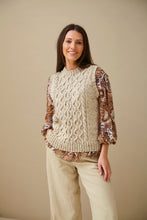 Load image into Gallery viewer, King Cole Double Knit Knitting Pattern Ladies Sweater &amp; Tank Top (6284)