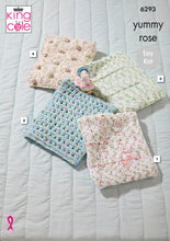 Load image into Gallery viewer, King Cole Yummy Knitting Pattern - Baby Blankets (6293)