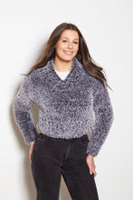 Load image into Gallery viewer, King Cole Knitting Pattern Ladies Velveteen Cardigan &amp; Sweater (6323)