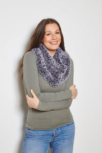 King Cole Knitting Pattern for Ladies Velveteen Hat, Scarf, Cowl, Wrap & Tabard (6324)