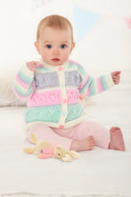 Load image into Gallery viewer, King Cole Knitting Pattern Babies &amp; Kids 4Ply Sweater &amp; Cardigan (6325)