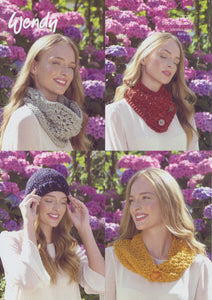 Wendy Super Chunky Knitting Pattern - Ladies Accessories (7011)