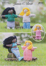 Load image into Gallery viewer, James Brett Double Knitting Pattern Dolls &amp; Accessories (JB955)