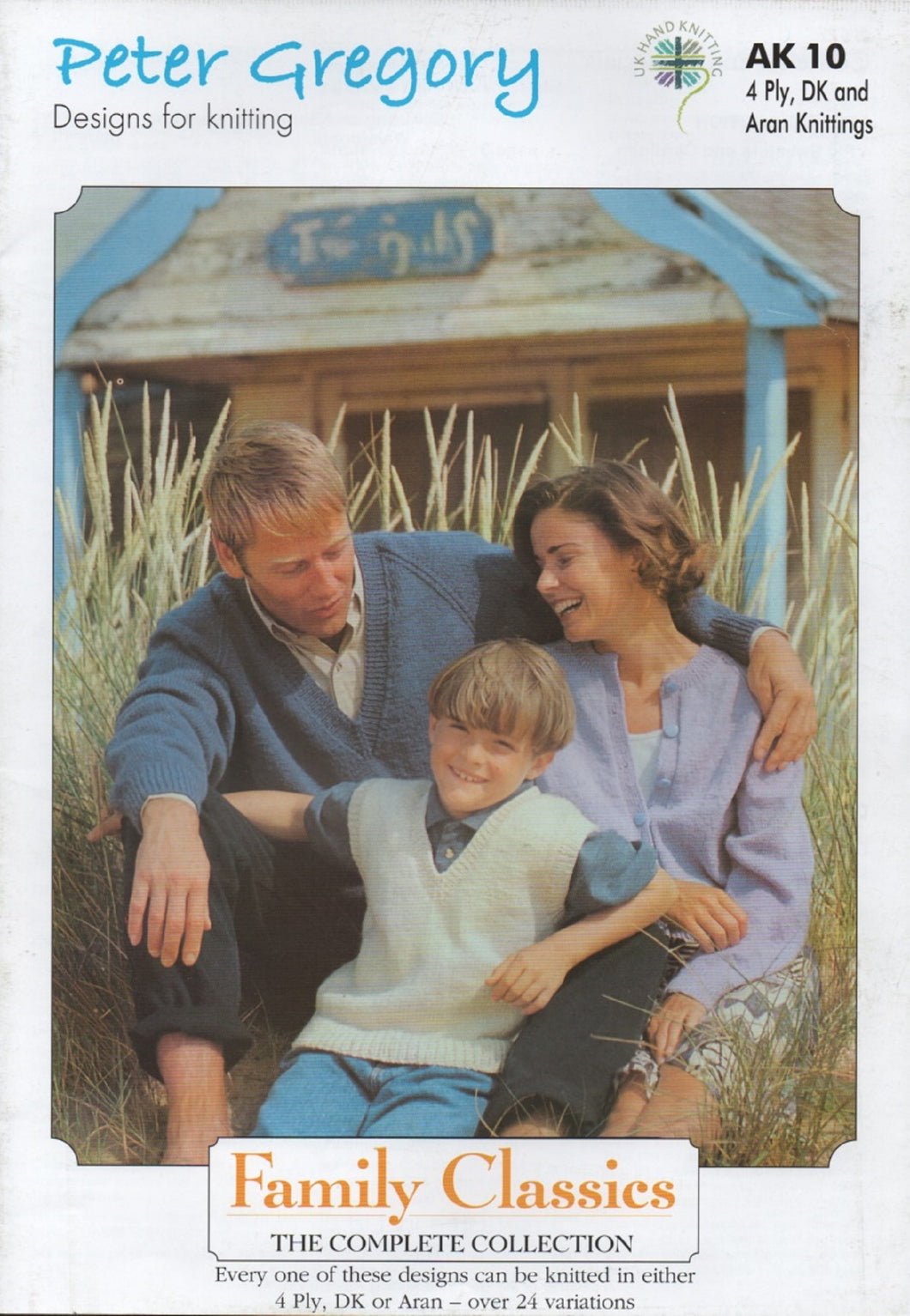 Peter Gregory Knitting Booklet Family Classics AK10