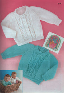 Peter Gregory Baby’s First Wardrobe Knitting Booklet Double Knit Outfits AK1