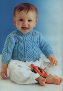 Peter Gregory Baby’s First Wardrobe Knitting Booklet Double Knit Outfits AK1