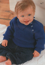 Load image into Gallery viewer, Peter Gregory Premature,Baby &amp; Toddler Knitting Booklet Double Knit Outfits AK21