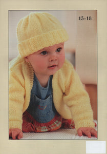 Peter Gregory Premature,Baby & Toddler Knitting Booklet Double Knit Outfits AK21