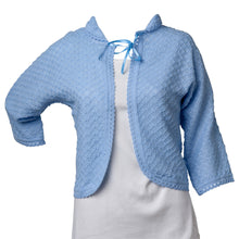 Load image into Gallery viewer, Slenderella Ladies Lightweight Bed Jacket with Peter Pan Collar (3 Colours)