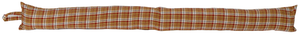 Poly Wool Check Fabric Draught Excluder (3 Colours)