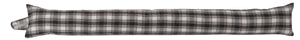 Poly Wool Check Fabric Draught Excluder (3 Colours)