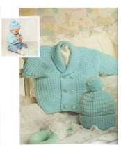 Load image into Gallery viewer, Peter Gregory Early Days Baby Outfits Knitting &amp; Crochet Booklet EX1