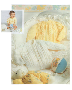 Peter Gregory Early Days Baby Outfits Knitting & Crochet Booklet EX1