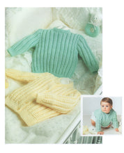 Load image into Gallery viewer, Peter Gregory Early Days Baby Outfits Knitting &amp; Crochet Booklet EX1