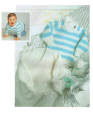 Load image into Gallery viewer, Peter Gregory Early Days Baby Outfits Knitting &amp; Crochet Booklet EX1