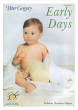 Load image into Gallery viewer, Peter Gregory Early Days Baby Outfits Knitting &amp; Crochet Booklet EX1