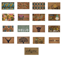 Load image into Gallery viewer, Printed Outdoor Welcome Coir Mat 70cm x 40cm (17 Designs)