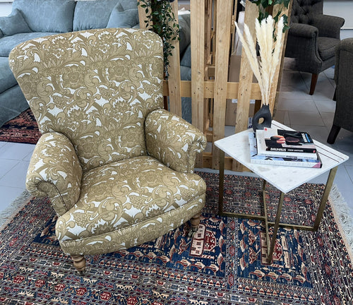 Ex Display Twickenham Chair Covered With Laurence Llewelyn-Bowen Fabric