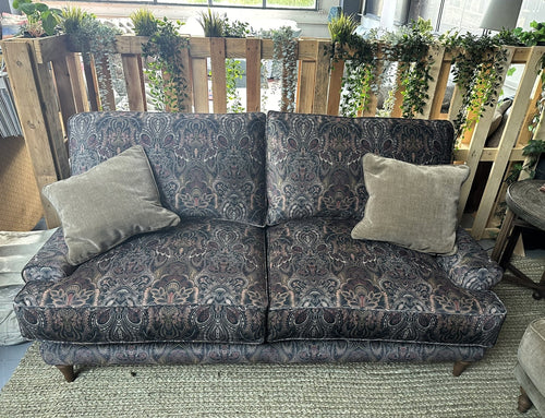 Ex Display Charlton Small Sofa Covered With Laurence Llewelyn-Bowen Fabric