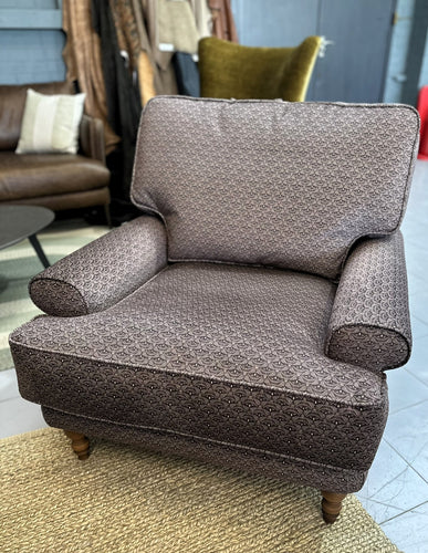 Ex Display Charlton Chair Covered With Laurence Llewelyn-Bowen Fabric