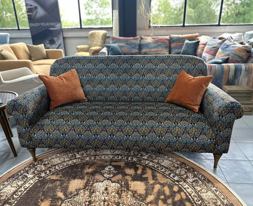 Ex Display Burford Medium Sofa Covered With Laurence Llewelyn-Bowen Fabric