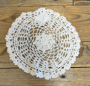 White Assorted Crochet Doilies - Pack of 6 (10")