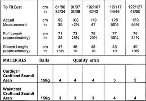 James Brett Aran Knitting Pattern Ladies Fair Isle Cardigan & Waistcoat (JB917)