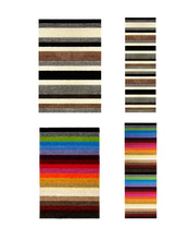 Load image into Gallery viewer, Linea Striped Area Machine Washable Rug or Runner (2 Colours)