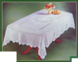 Monica Lace Tablecloths - Cream or White (Various Sizes)