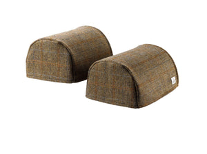 Harris Tweed Round Arm Caps or Chair Backs (Various Colours)