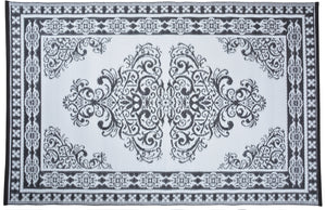 Garden Outdoor Rug Persian Style Reversible & Waterproof (120cm x 180cm)